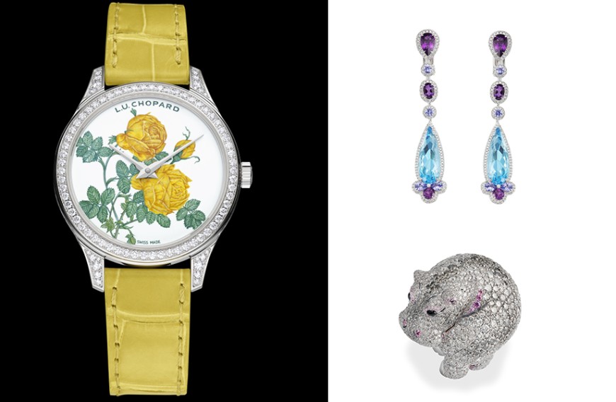 河馬變身鑽戒！蕭邦高級珠寶與腕錶巡展登台 多款亮眼作品一次看