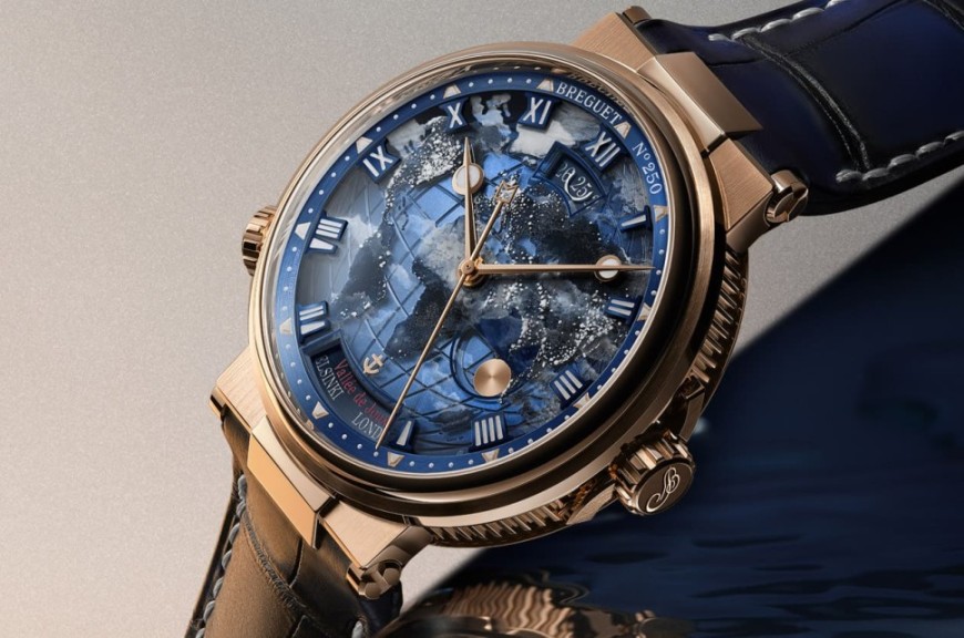 限量50只稀有工藝 寶璣以琺瑯與光影打造Marine Hora Mundi跨時區旅程