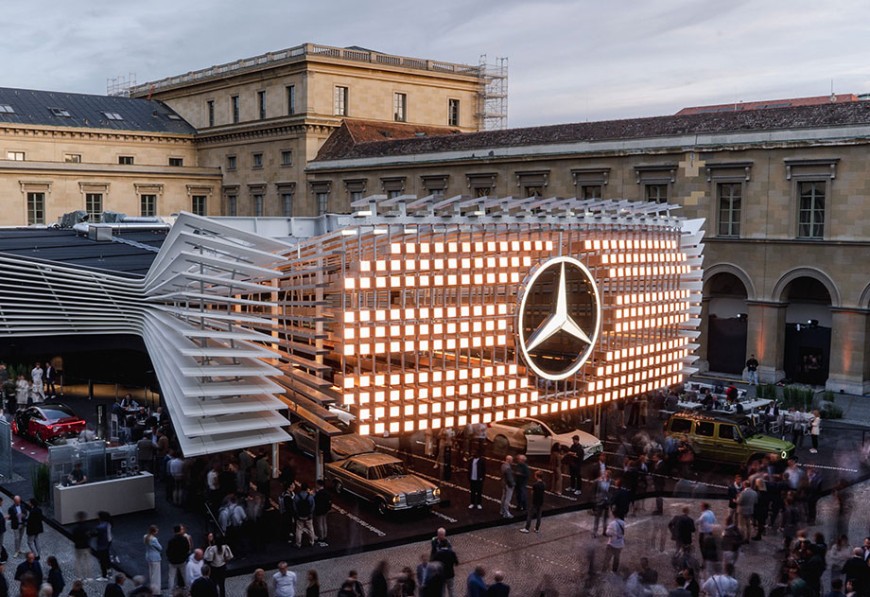 Mercedes-Benz閃耀慕尼黑王宮 賓士IAA車展「Welcome home」揭示豪華移動亮點