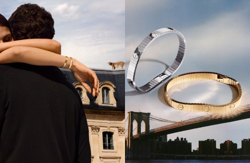 經典鎖頭造型煥新登場！Cartier 全新「LOVE Unlimited 系列」打造能彼此相連的靈動手環