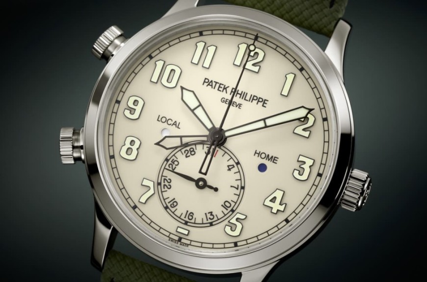 象牙色面盤加身 百達翡麗5524G演繹優雅與實用兼具的飛行錶