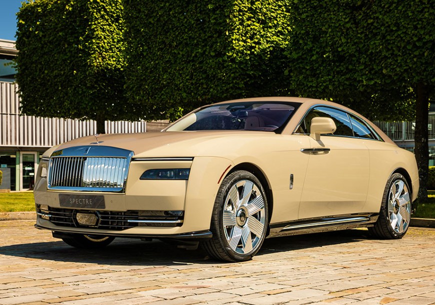 为爱犬订制的劳斯莱斯 Rolls-Royce Spectre Bailey豪华细节展现温柔灵魂