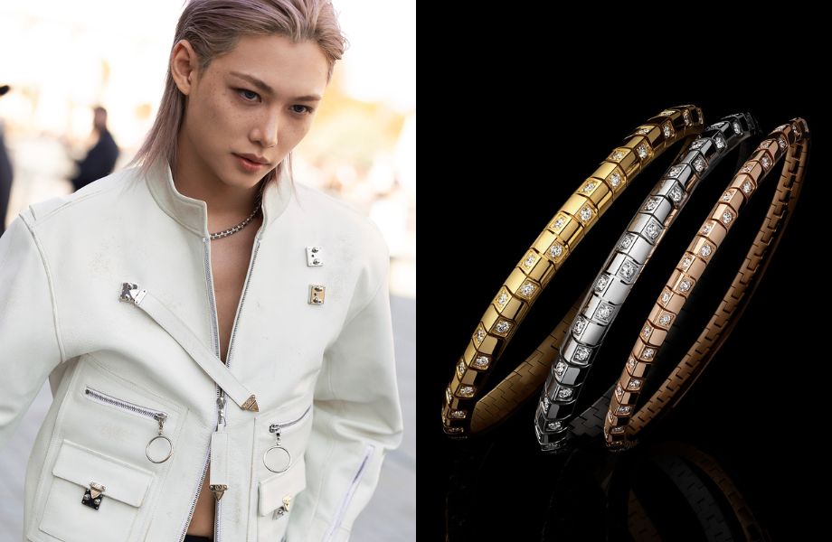 秋季穿搭升级关键 「 Le Damier de Louis Vuitton」全新玫瑰金设计成造型亮点