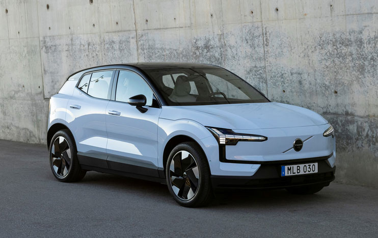 VOLVO EX30豪华纯电车掛牌冠军 十月加码购车礼遇