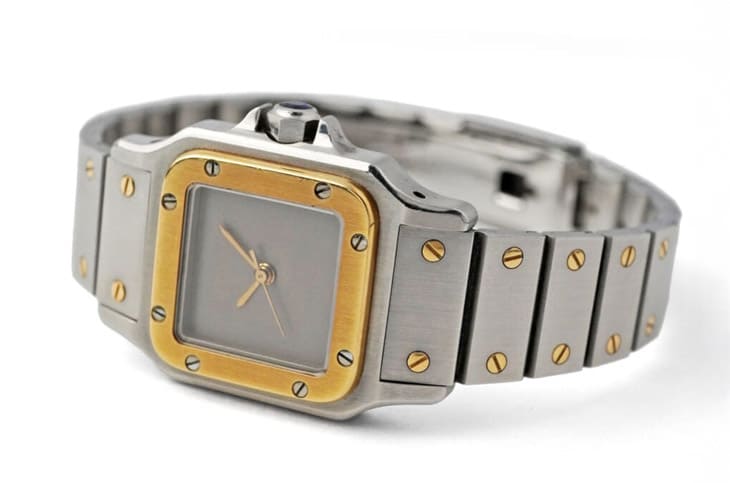 卡地亞Santos Galbée幽靈面盤 隱藏標誌的八〇年代珍寶