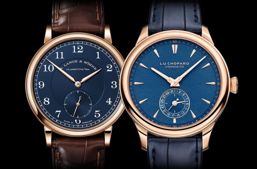 玫瑰金小三針對決 朗格1815與蕭邦L.U.C Quattro的古典與技術之爭