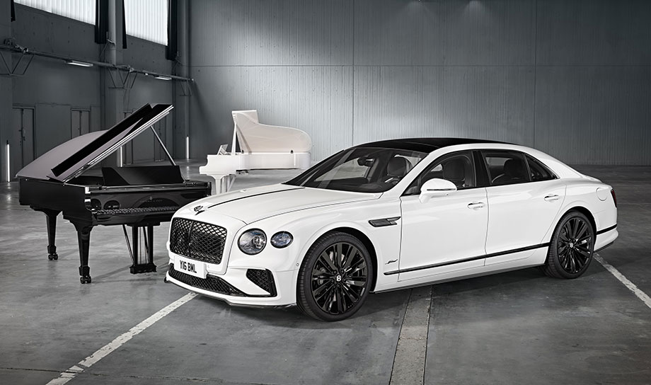 賓利史坦威鋼琴共譜奢華「黑白三重奏」 Bentley Flying Spur Speed領銜亮相