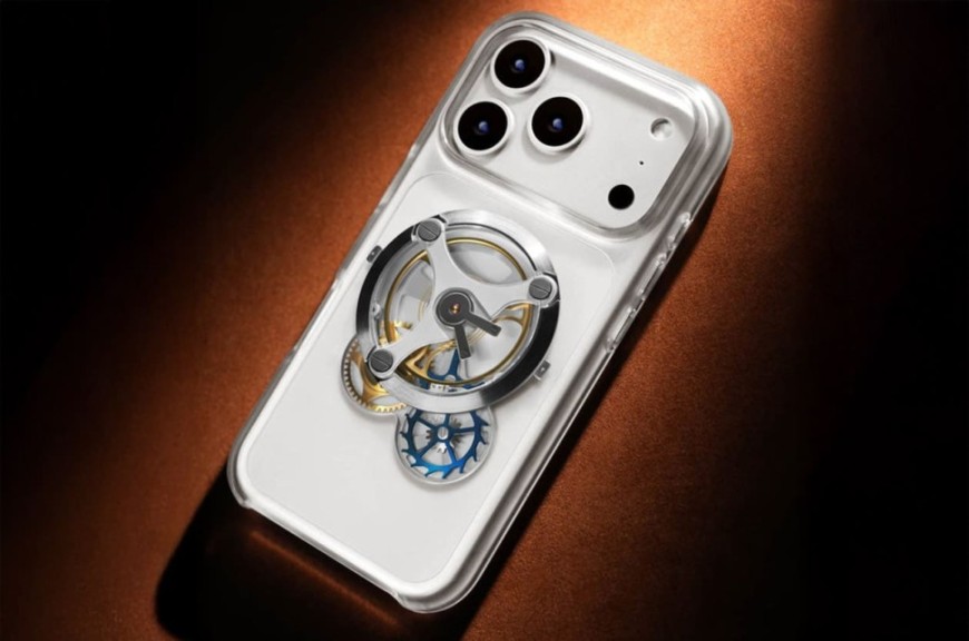 CHRONOMADE Escapement手機殼 內建「擒縱機構」可手動上鍊的iPhone配件