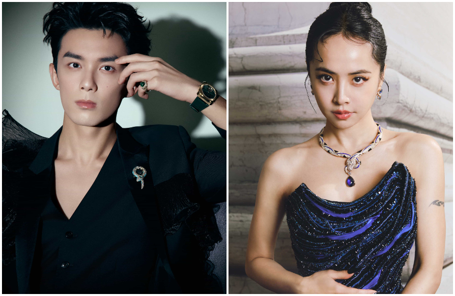 天后蔡依林同框吳磊釋放靈蛇魅力　BVLGARI寶格麗頂級珠寶腕錶驚豔上海