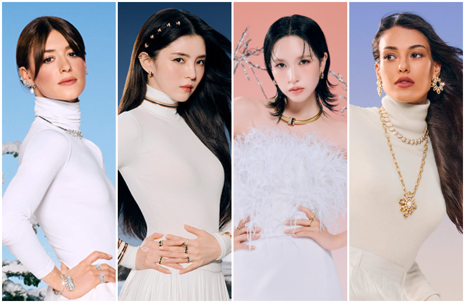 聖誕冬日派對造型示範 Boucheron寶詩龍經典系列戒指、耳環與項鍊增添滿滿仙氣