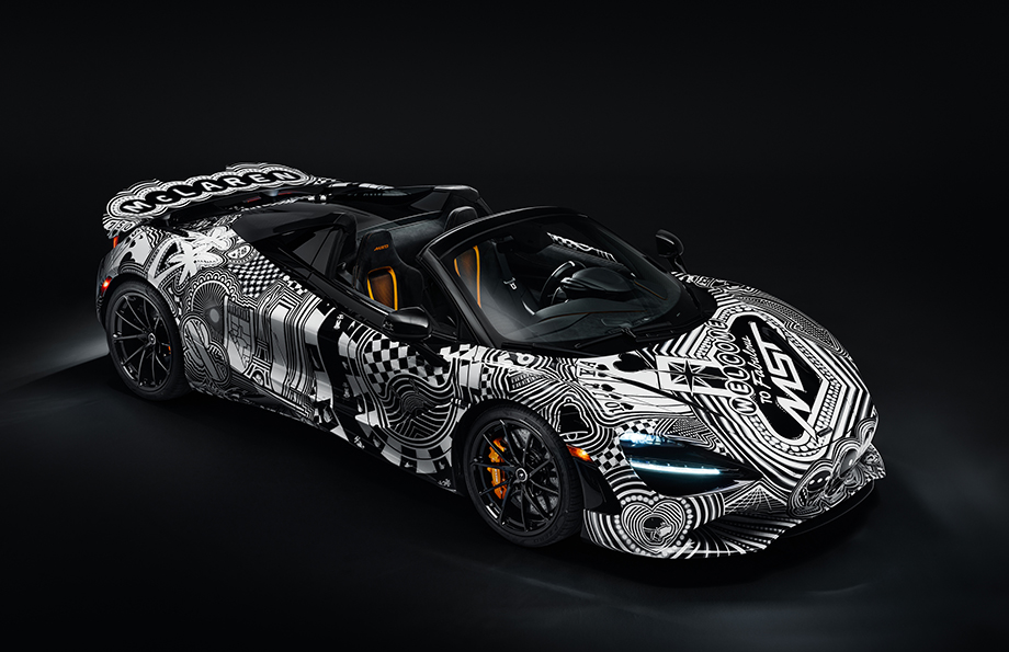 [夢幻車圖集] 賭神專車！拉斯維加斯靈感化身全球唯一 McLaren 750S Spider「Project Viva」