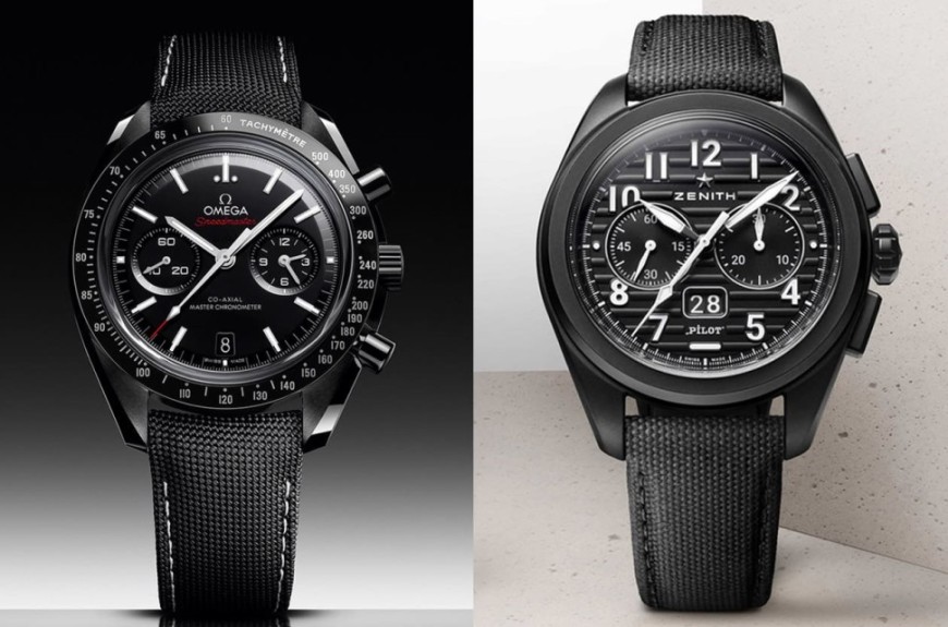 上太空還是衝上天？歐米茄超霸vs真力時飛行員，兩款「黑科技」陶瓷錶大比拚