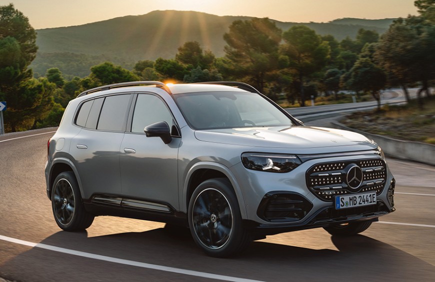 宾士纯电7人座、631公里续航 Mercedes-Benz GLB豪华休旅全球首发