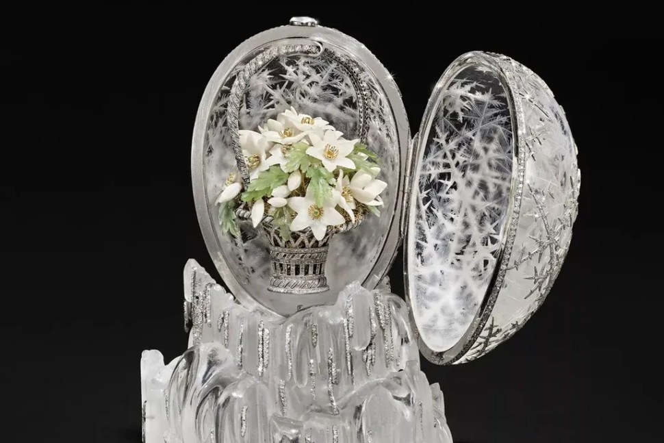 俄羅斯皇室珍寶「Fabergé 冬日彩蛋」3020萬美元成交 打破舊紀錄近3倍