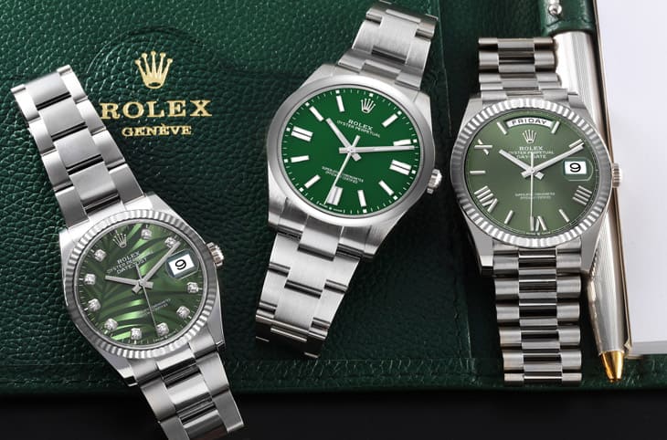 预算20万到200万怎麼选？劳力士绿面表全攻略：从OP入门款到热门绿金迪