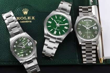 预算20万到200万怎麼选？劳力士绿面表全攻略：从OP入门款到热门绿金迪