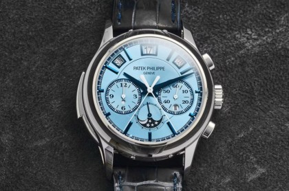 把豪宅戴上手！破4千萬百達翡麗5308G「冰藍面」搭神級多重複雜這點最迷人