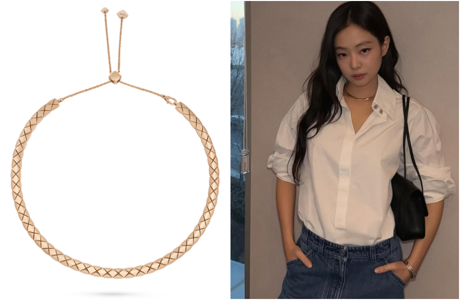 「人間香奈兒」Jennie 抵台前夕搶先佩戴　2026 CHANEL COCO CRUSH 柔軟短鍊首度亮相