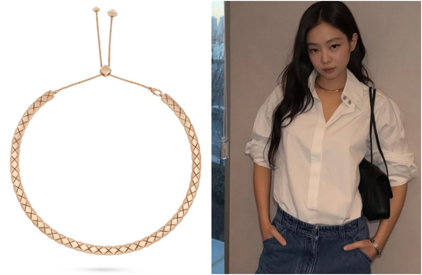 「人間香奈兒」Jennie 抵台前夕搶先佩戴　2026 CHANEL COCO CRUSH 柔軟短鍊首度亮相