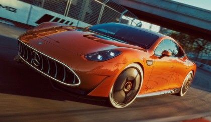 全台首見！賓士電動性能概念車 CONCEPT AMG GT XX 下週48小時快閃松菸