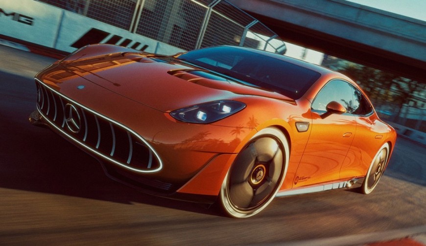 全台首见！宾士电动性能概念车 CONCEPT AMG GT XX 下周48小时快闪松菸