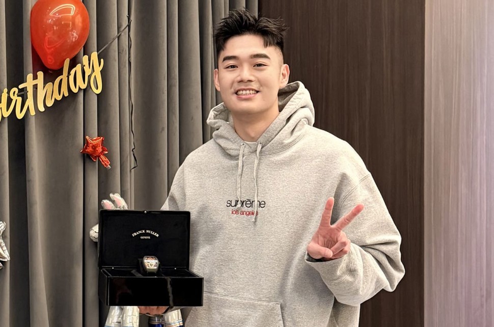 金牌奶爸王齐麟同款手表搜祕！31岁生日礼物选这支「FRANCK MULLER彩虹表」，镂空机芯美翻