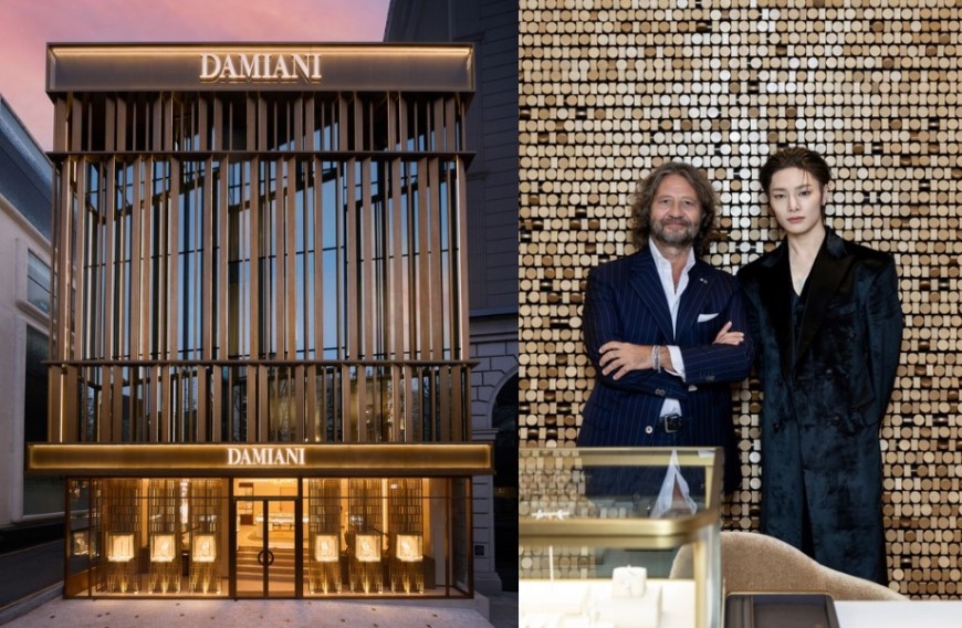 全球第一家不在米蘭！ CASA DAMIANI降臨首爾 與品牌大使I.N見證101年全新里程碑