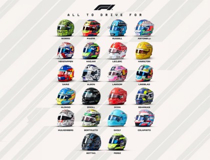 22頂尖車手、22種靈魂 F1公布2026全車手頭盔設計 網友熱議「最帥頭盔」是它