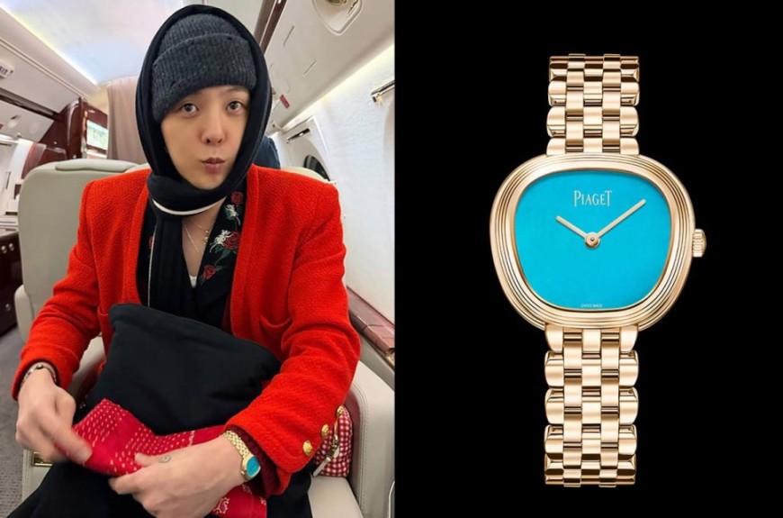 女錶男戴太懂穿！GD權志龍東京渡假私服解析：愛馬仕混搭「伯爵百萬綠松石金錶」