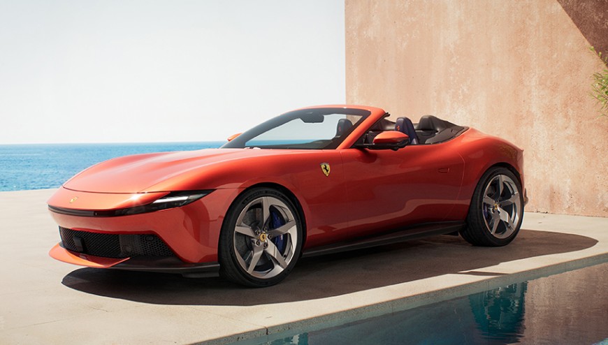 [夢幻車圖集] 法拉利絕美敞篷Ferrari Amalfi Spider 13.5秒擁抱阿瑪菲天空