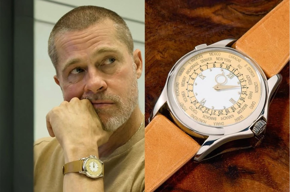 布莱德彼特戴哪只表飆车？《F1》花絮惊见百达翡丽5130改装「鮭鱼面」