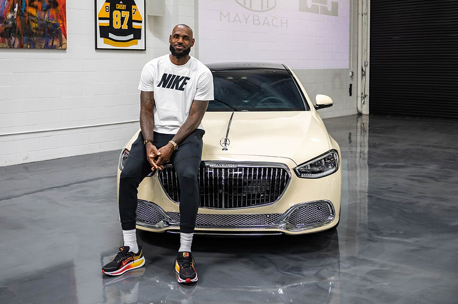 名人座駕 詹皇專屬邁巴赫訂製版Mercedes-Maybach S 680