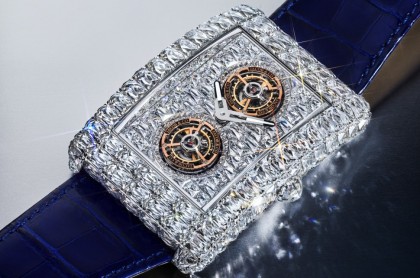 破億台幣頂規之作 JACOB限量18只「Billionaire雙陀飛輪」，獨創Angel Cut專利車工有多強？