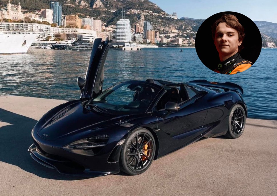F1麥拉倫車手變車主 Oscar Piastri喜迎全球唯一McLaren 750S Spider定製版