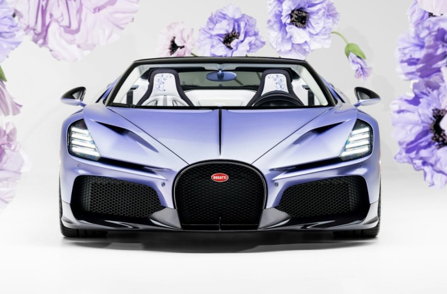 [夢幻車圖集] 女兒最愛「紫色布加迪」 Bugatti W16 Mistral ‘Caroline’ 500萬美元詮釋無價父愛