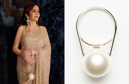 不買新衣更時髦！印度首富夫人重穿女兒「6年前舊紗麗」 1.5億PP鑽錶、香奈兒珍珠包展現資產級傳承美學