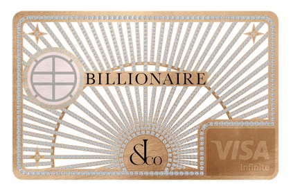 史上最浮誇信用卡！開箱全球限量18K金鑲鑽「億萬富翁卡」