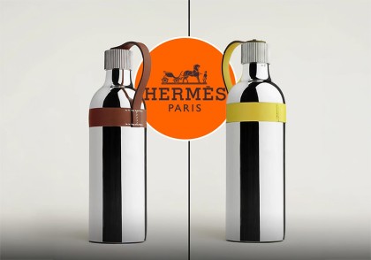 喝水變奢華！愛馬仕20萬純銀水壺「Hermès Odyssee Eau Silver Flask」定義儀式感