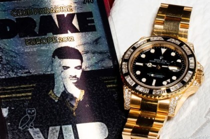 比「彩虹圈」更稀有 Drake《Take Care》封面那只專屬勞力士GMT-Master II震撼現身市場