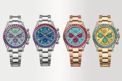 捧著1.5億也未必買得到！勞力士Daytona「隱藏版天花板」終極寶石4錶套組曝光