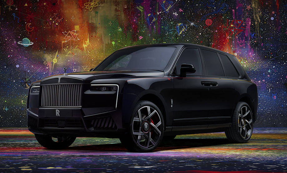 劳斯莱斯联手涂鸦大师打造「叛逆宇宙移动艺廊」 Rolls-Royce Black Badge Cullinan by Cyril Kongo上市即秒杀