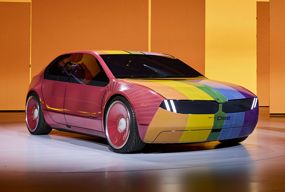 COMPUTEX 2026驚艷亮點 邁向量產「BMW電子紙概念車」連輪框都會變色