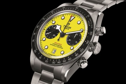 亚洲手腕必看！TUDOR帝舵Black Bay Chrono缩小至39mm，全新大黄蜂实戴度满分
