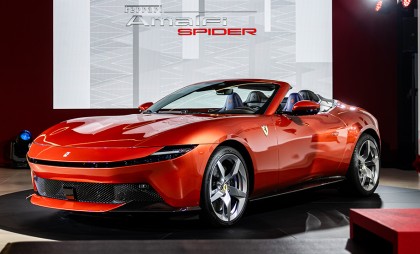 640匹法拉利優雅敞篷 Ferrari Amalfi Spider 1565萬起解鎖上空御風旅程