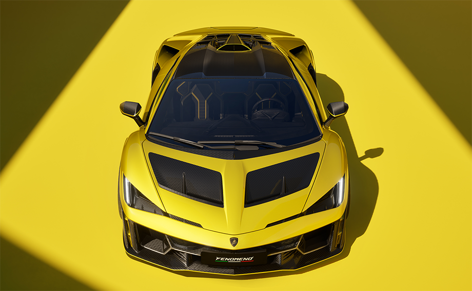 蓝宝坚尼限量杰作Lamborghini Fenomeno 1080匹V12油电、2.4秒破百演绎极致优雅